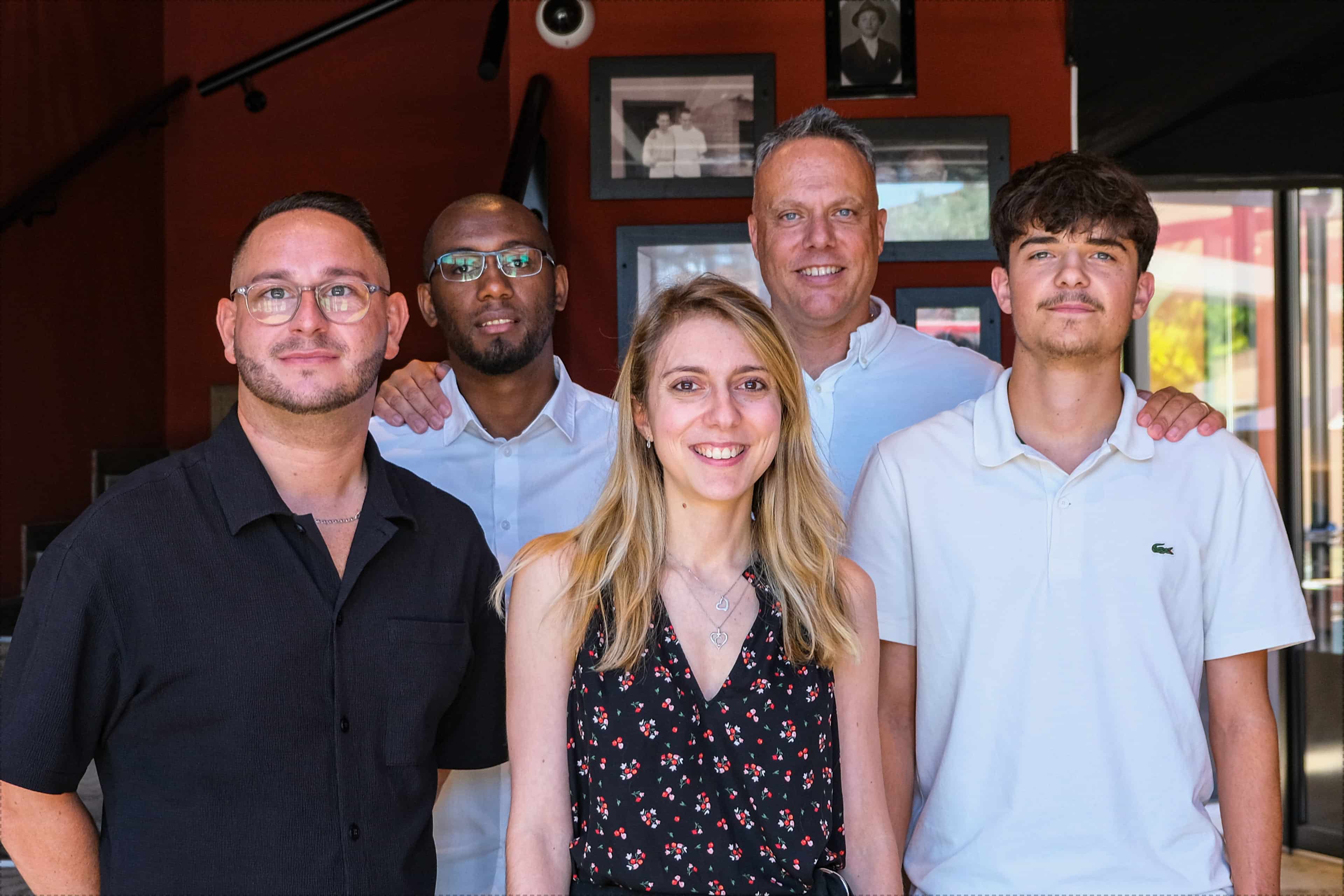 Le board du réseau de franchise Fabioli réuni en restaurant
