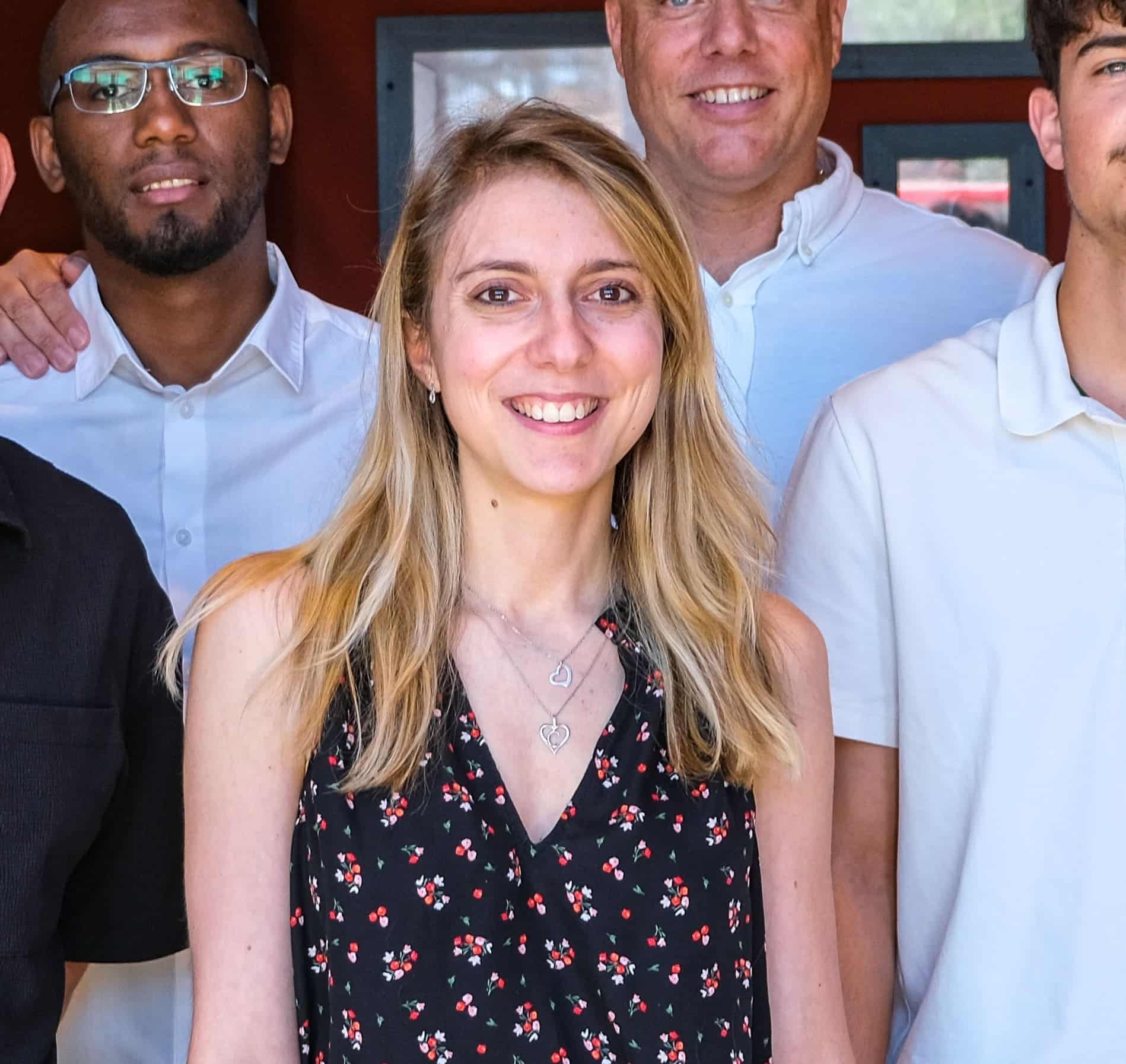 Claire, responsable marketing digital de Fabioli
