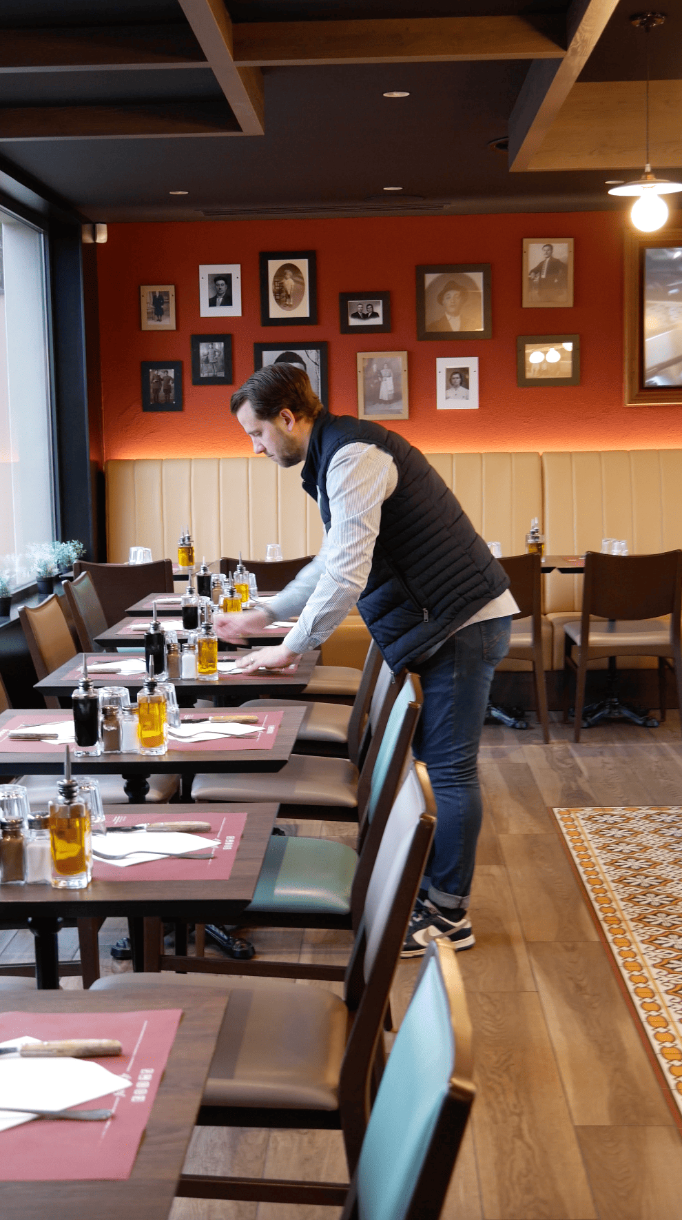 Maxime, franchisé de Villeurbanne, en salle